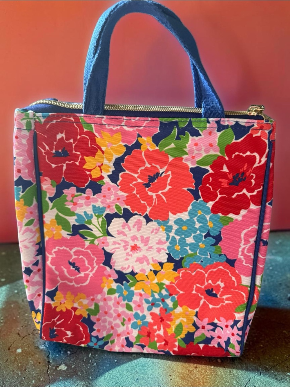 NEW!Kate Spade Lunch Bag in Sunset Blooms π₯³π₯³ββ - Picture 4 of 6